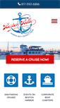 Mobile Screenshot of bostonbellecharters.com